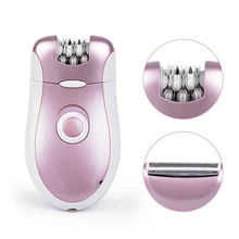 2 в 1, Электрический женский эпилятор для депиляции, бритва, Женская бритва, Женская эпиляция для лица, тела, депилятор, подмышек, депиляция ног