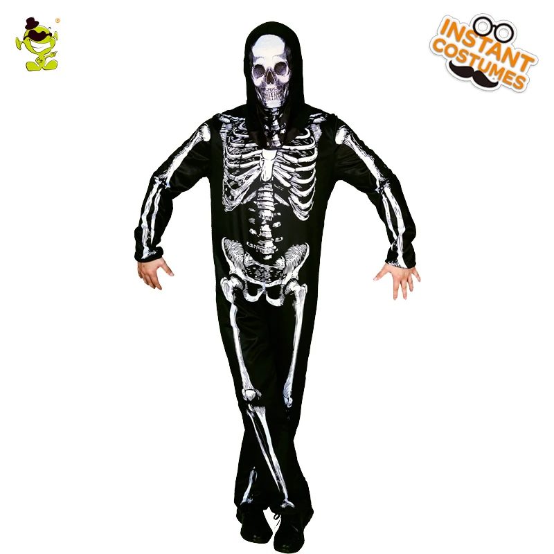 skeleton jumpsuit mens