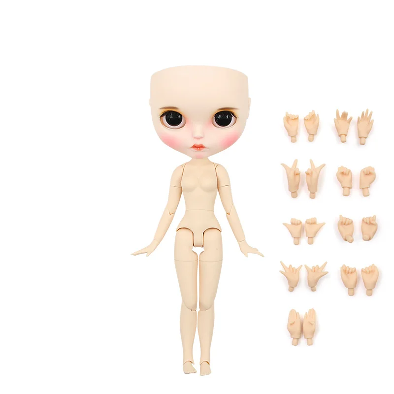 Ледяная фабрика Blyth кукла DIY BJD рисованная рука совместное тело белая кожа игрушки