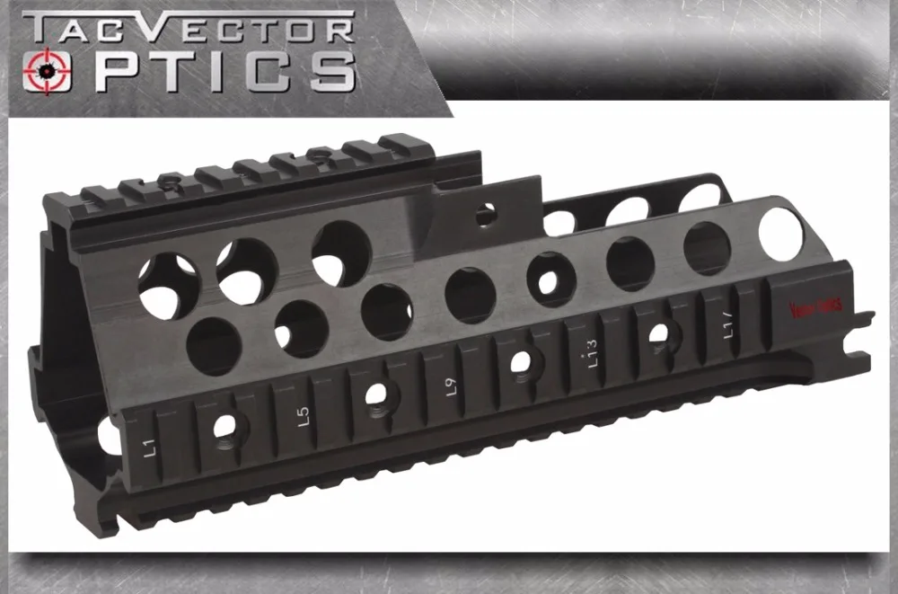 

Vector Opitcs Tactical G36C Compact Handguard Picatinny Quad Rails Mount for H&K HK Heckler Koch Fit Sight Laser Flashlight