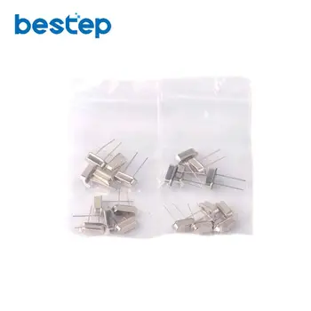 

20PCS 4MHZ 8MHZ 12MHZ 20MHZ 4 kinds each 5pcs Crystals Crystals Package