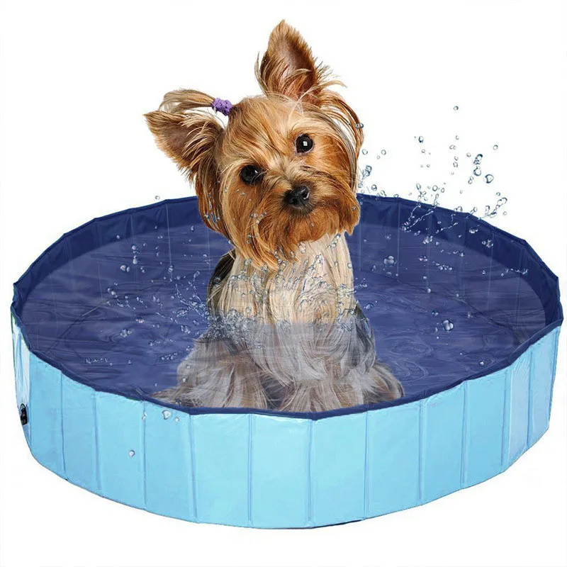 

Dog Swimming Pool Foldable Dog Pool Durable portable dog bathtub Plastic Pool For Dogs Pet Bath Cat cleaning supplies Pet Pool