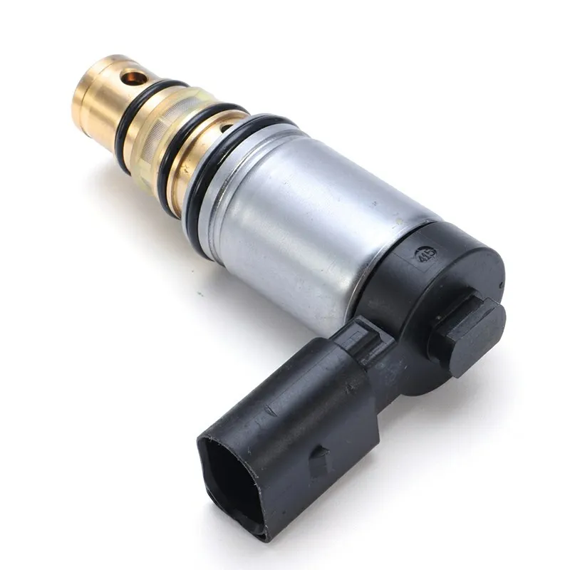 Tanie PXE14 PXE16 sprężarka samochodowa AC sprężarka kontrolny zawór elektromagnetyczny dla Volkswagen Jetta Sanden PXE14 PXE16 akcesoria samochodowe