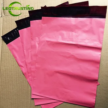 

Leotrusting Matt Pinkish Poly Mailer Express Bag Strong Adhesive Packaging Envelope Bag Mailing Plastic Gift Boxes Shipping Bag