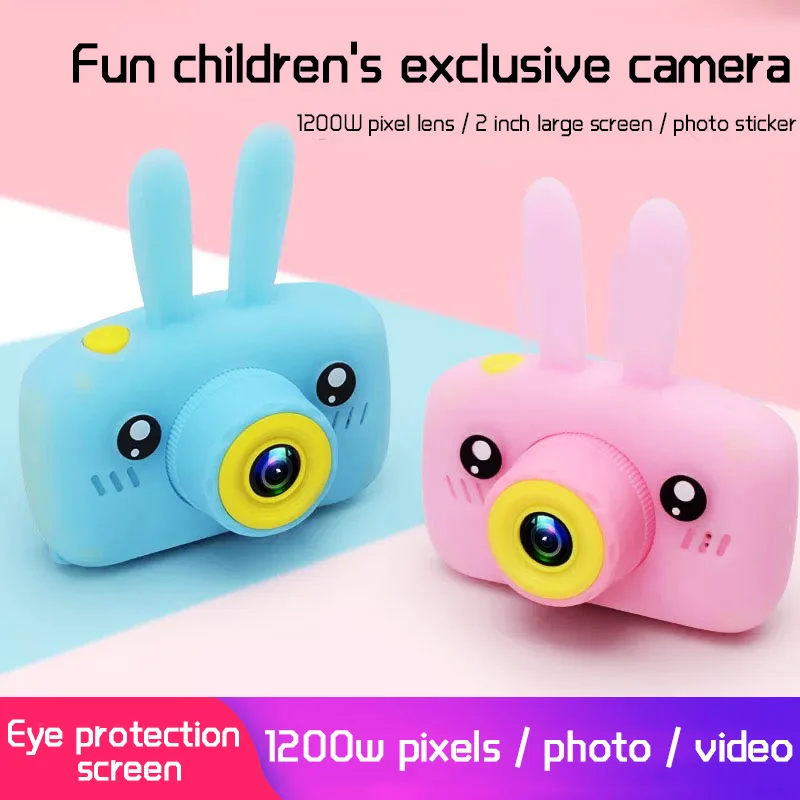 

Children Mini Camera Full HD 1080P Portable Digital Video Photo Camera 2 Inch Screen Display Children ForKid Game Study Camera