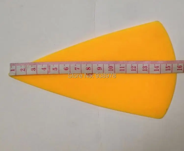 Yellow Color Pointed end Scraper squeegee (7).jpg