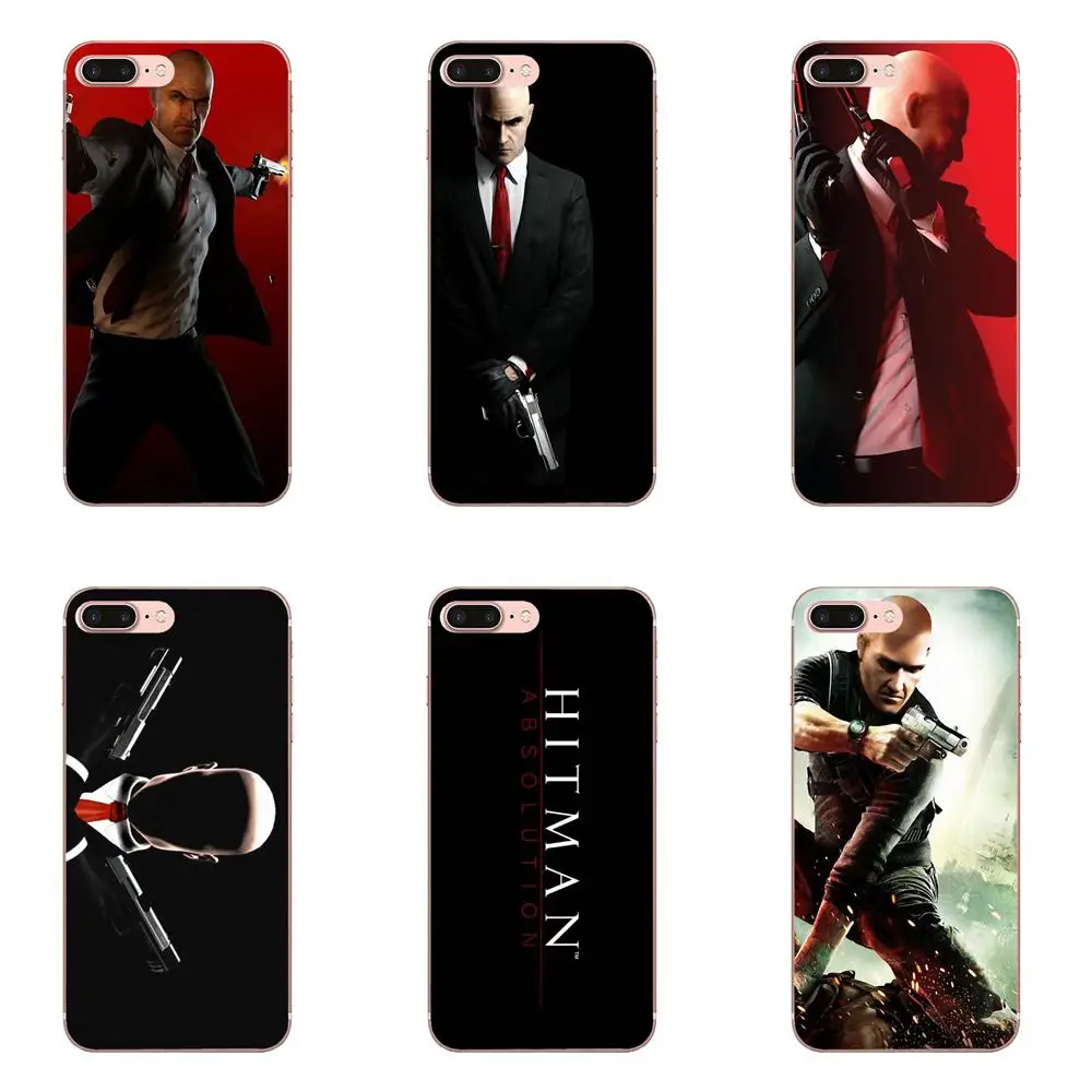 Мягкий ТПУ телефон Hitman Absolution видеоигры для Galaxy J1 J2 J3 J330 J4 J5 J6 J7 J730 J8 2015 2016 2017 2018 mini