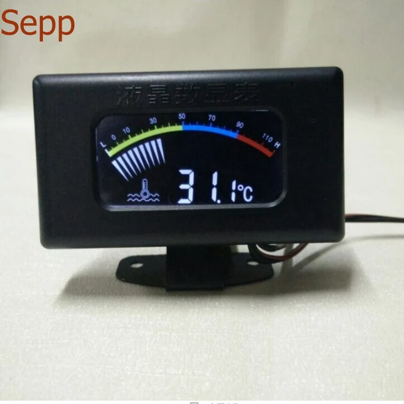 Sepp car motorcycle Water Temp Gauges led shining water temperature gaugein Water Temp Gauges
