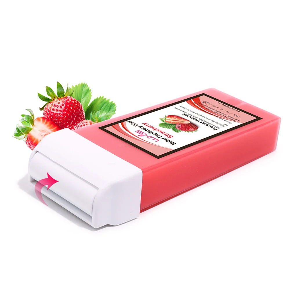 100g Wax for Depilation Depilatory Wax Cartridge Warmer Hair Removal Cream Roll on Professional Waxing Body All Types Skin