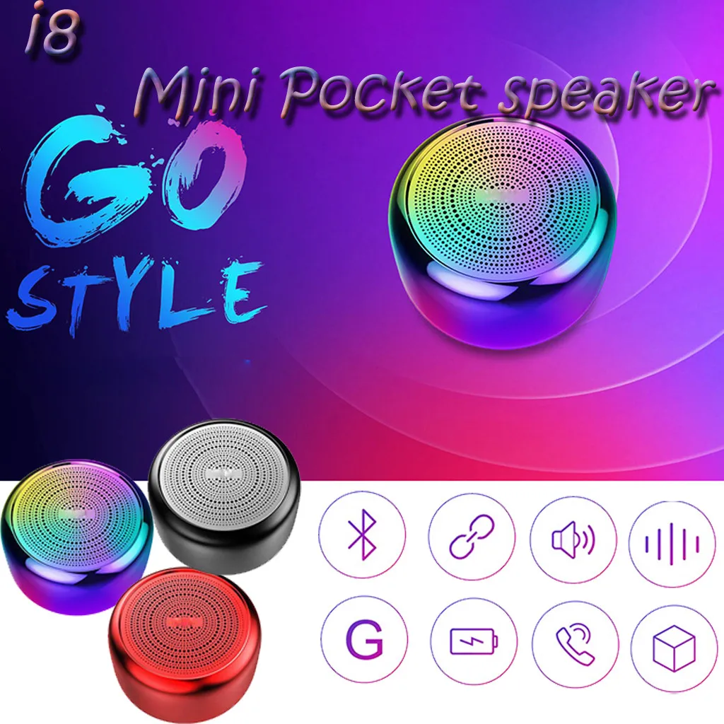 

Wireless Bluetooth Speaker Mini Cannon 3D Stereo Bluetooth Speaker With Subwoofer Music Portable Outdoor Speaker