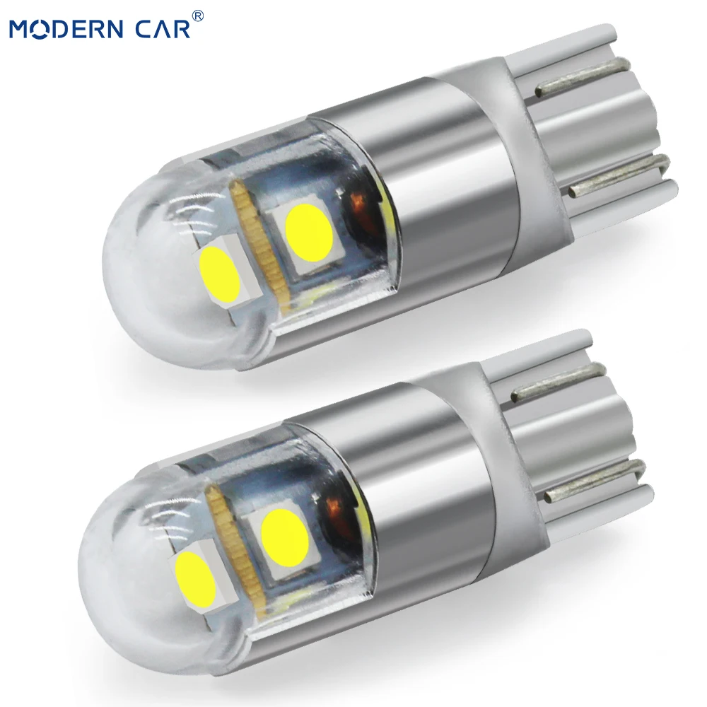 1 шт. автомобильная светодиодная лампа T10 W5W 194 3030 3SMD 6000|Сигнальная лампа| |