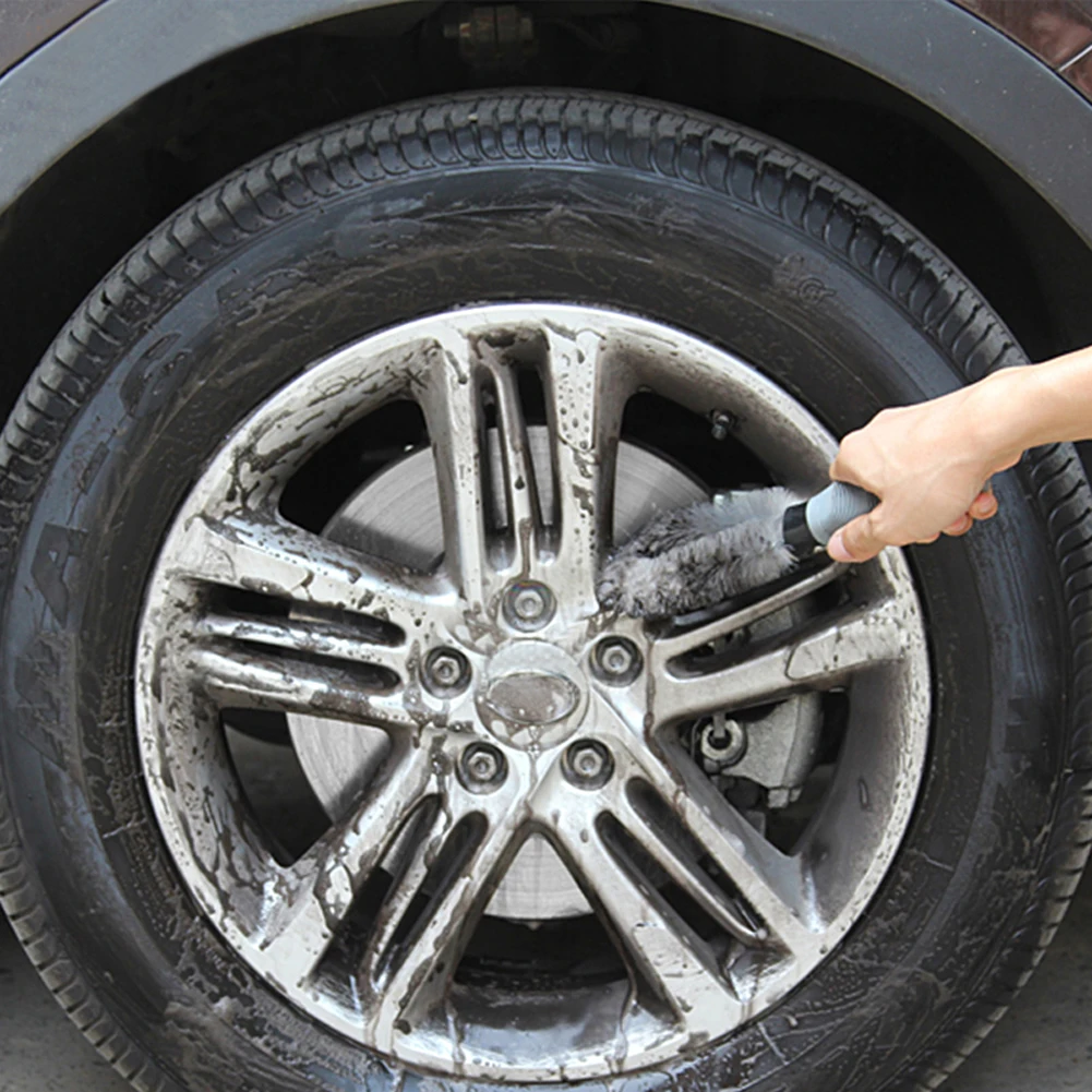 Автомобиль втулки мотоциклетного колеса шины Rim щетка для мытья окон уборки пыли очиститель, инструмент для очистки для автомобиля Audi BMW Nissan VW грузовик