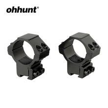 Ohhunt 30 мм 2 шт. средний профиль пневмокольца с фиксатор 11 мм ласточкин хвост прицел крепление кольца охотничьи Тактические аксессуары