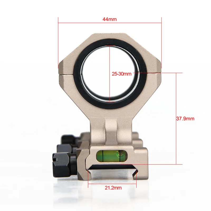 WIPSON GE автоматика Супер точность Quick Release(QD) L Scope Mount " /30 мм кольцо Крепление Пикатинни Вивер с уровнем