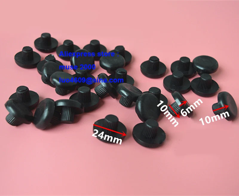 

For round dia 10 mm hole plug White black semi clear plastic hole inserting pad cover cap sofa chair desk feet damper cabinet