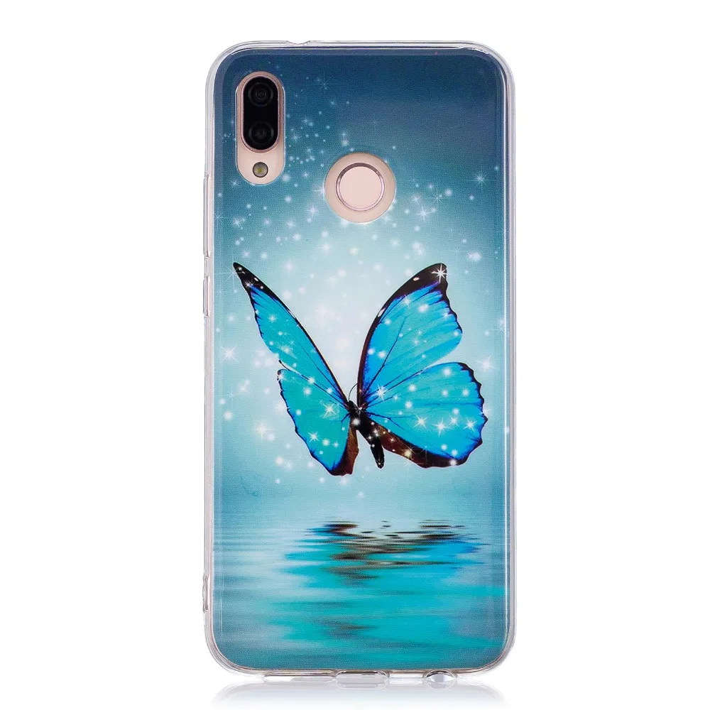 Чехол с единорогом для Huawei P Smart + Plus/Nova 3i силиконовый чехол P20 Pro Lite Etui Fundas Telefoon Hoesjes |