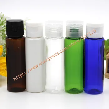

30ml pretty colors PET samples bottle with white/clear/black PP flip lid,essential oil/liquid/moisturizer/facial water container