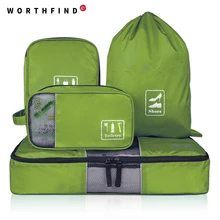 4 teile/satz Mode Reise Tragbare multifunktionale Reise Kleidung Tasche Make-Up Wash Aufbewahrungstasche Draht Veranstalter Taschen