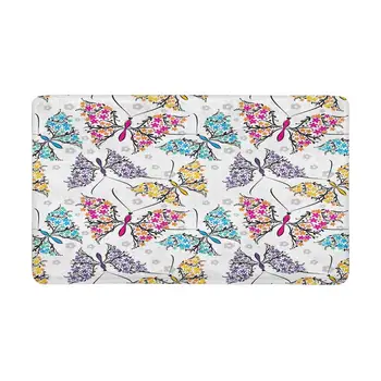 

Color Pattern with Butterfly Indoor Entrance Doormat