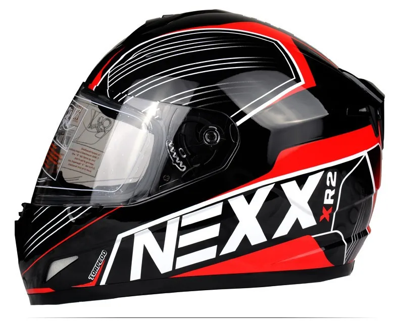 Бренд nexx полный уход за кожей лица шлем Casco мотошлем мотоциклетный шлем для гонок каск мото полный каск горные DOT утвержден - Цвет: 2