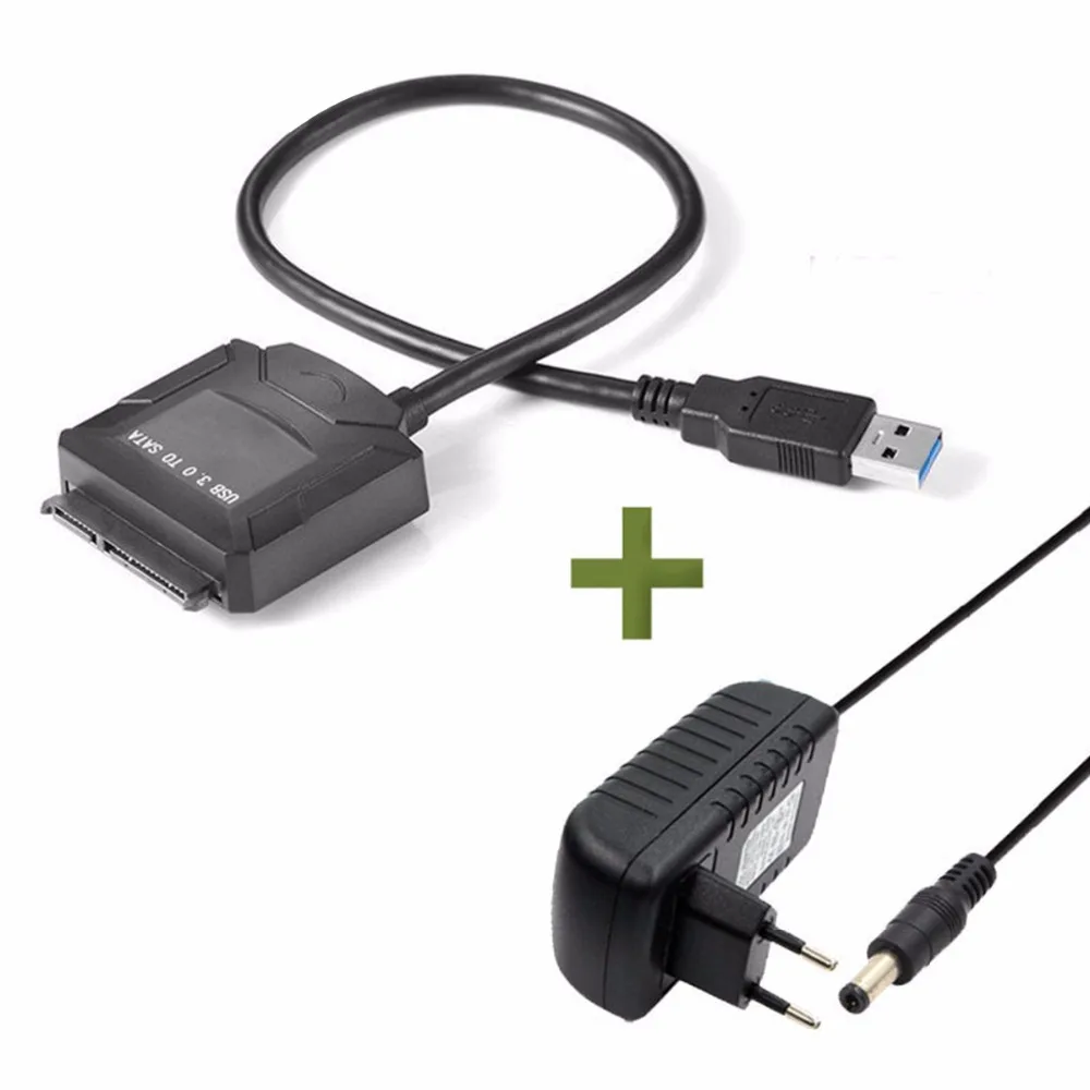 SOONHUA высокое Скорость SATA USB3.0 конвертер жесткий диск с ЕС США Plug Универсальный для SATA2.0 USB3.0 конвертер рабочего стола ноутбука