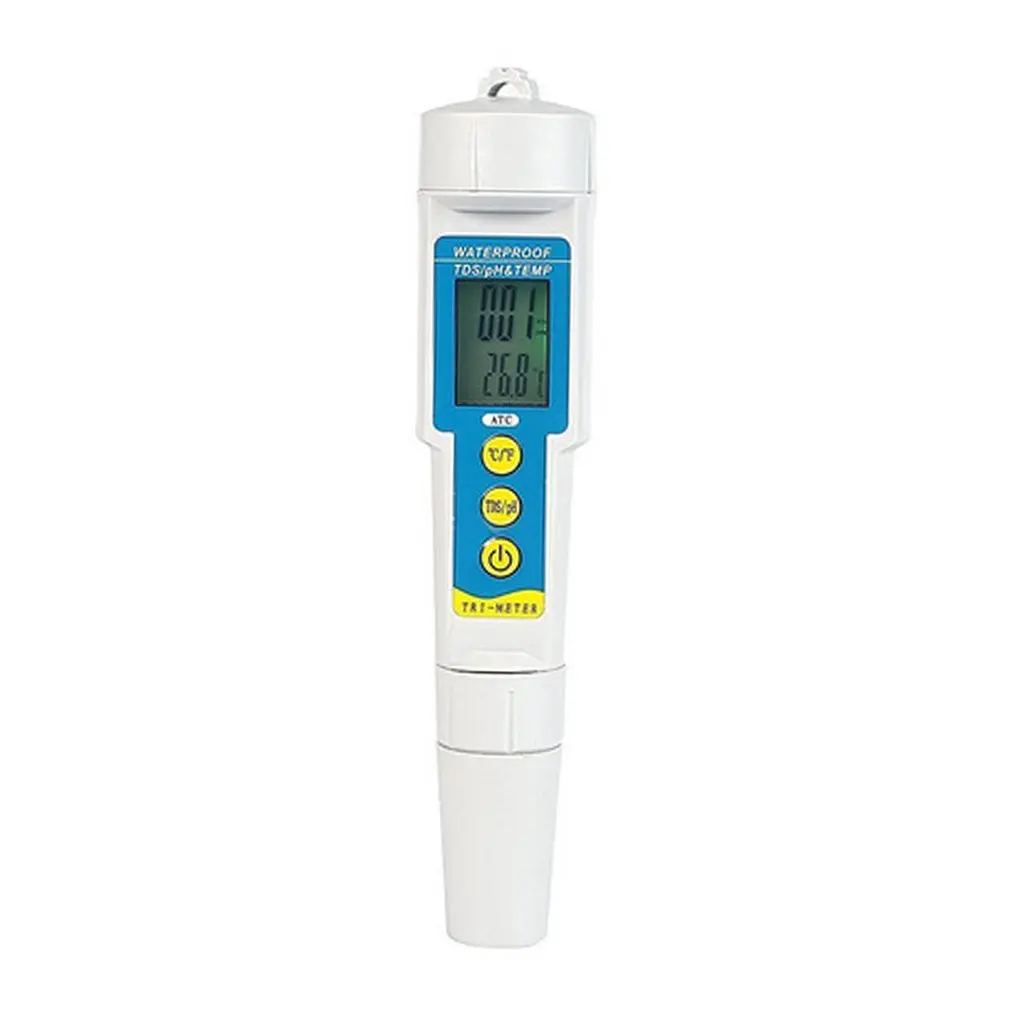 Multi parameter TDS PH Temperature Meter Aquarium Water Quality Monitor