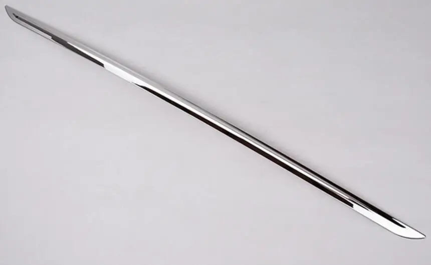 

Car Styling Chrome Rear Trunk Boot Door Lid Tailgate Edge Trim Cover Molding Garnish Stripe For Toyota Rav4 2014 -2016