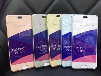 

50pcs/lot 360 FRONT + BACK Ultra thin clear TPU Case For Huawei P20 Lite / P20 Pro Plus / P20