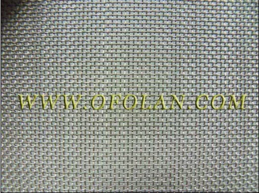 

titanium wire mesh 20mehs net wire diameter:0.27mm