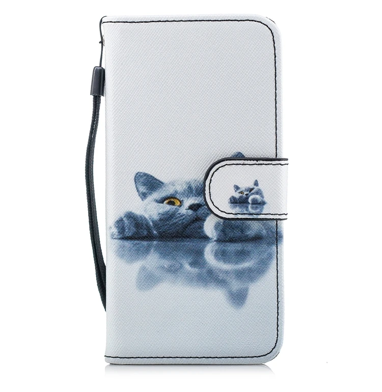 Чехол для iPhone 6S с милой пандой, кошкой, фламинго, кожаный чехол-книжка, чехол для телефона s для iPhone 6, чехол для iPhone 6 S Etui Capinha