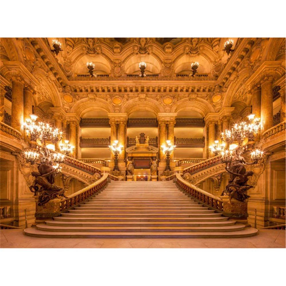 Old Castle Staircase Princess Birthday Party Photo Booth