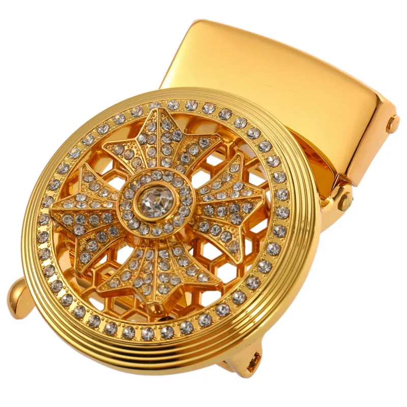 

Fashion Men's Business Alloy Automatic Buckle Unique Men Plaque Belt Buckles 3.5cm Ratchet Men Apparel designer belt LY136-22176