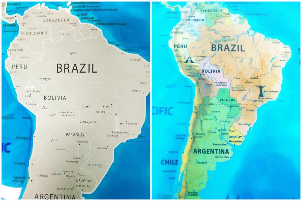 Scratch Map BR