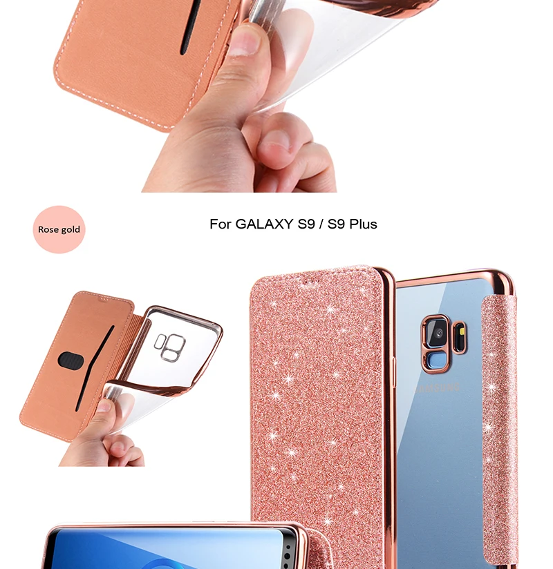 Роскошный тонкий Чехол-книжка из кожи+ ТПУ кошелек флип-чехол для телефона для samsung Galaxy S9 S8 Plus чехол для samsung S6 S7 Edge Note 8 9 чехол