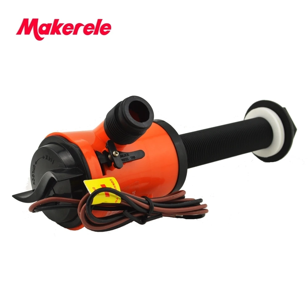 600GPH MKBP1 G600 04 3/4 &quotмикро 12/24 в не засоренный погружной Трюмный насос 600 GPH/2271 LPH SFBP1 05