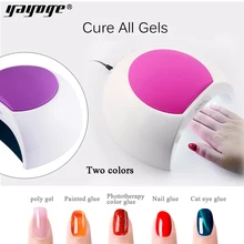 48 Вт Светодиодный УФ-лампы Сушилка для ногтей отверждение для УФ-геля лак для ногтей электрическая машинка для обработки ногтей автоматический датчик 24 светодиодный s Сушилка для ногтей для всех гелей