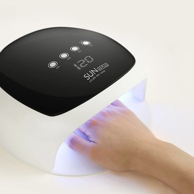 

SUN4 Plus 52W UV Lamp For Nail Manicure Timer LCD Display Best UV LED Lamp Nail For Nail Dryer Gel Polish