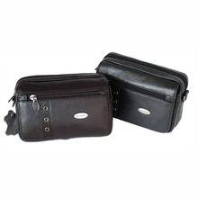 Поясная Сумка из натуральной кожи, поясная сумка, мужская сумка для сотового телефона, кошелек для монет, мужская сумка-мессенджер, кошельки, bolsa