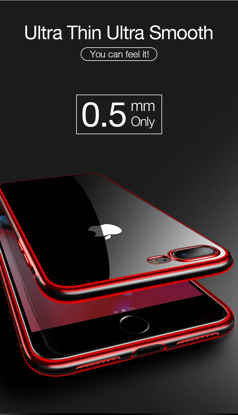 CAFELE Transparent Phone Case for iPhone X XR XS Max Ultra Thin Soft TPU Luxury Silicone Cover for iPhone XR 10 XSMAX Full Cover (13)