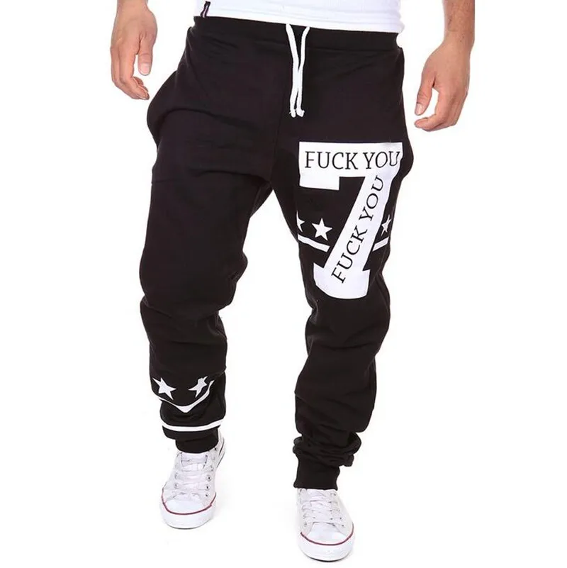 Brand New Men Casual Pants Fashion Cool Sweatpants Outwear Trousers Hip ...