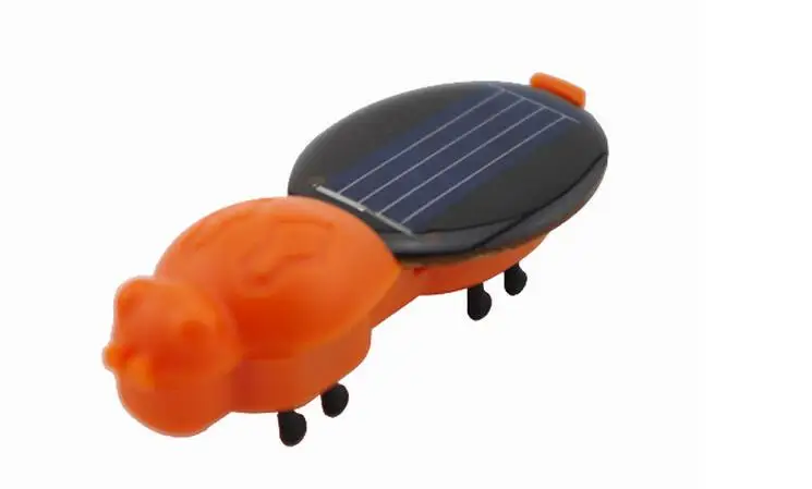  1pcs Power Solar Energy Solar Worm Children Insect Bug Teaching Fun Gift for Kid Wholesale - 33041427545