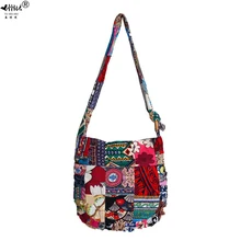 DIY регулируемый ремень сумки для женщин ручной работы бесшовные лоскутные богемные сумки через плечо винтажные женские сумки бесплатный подарок