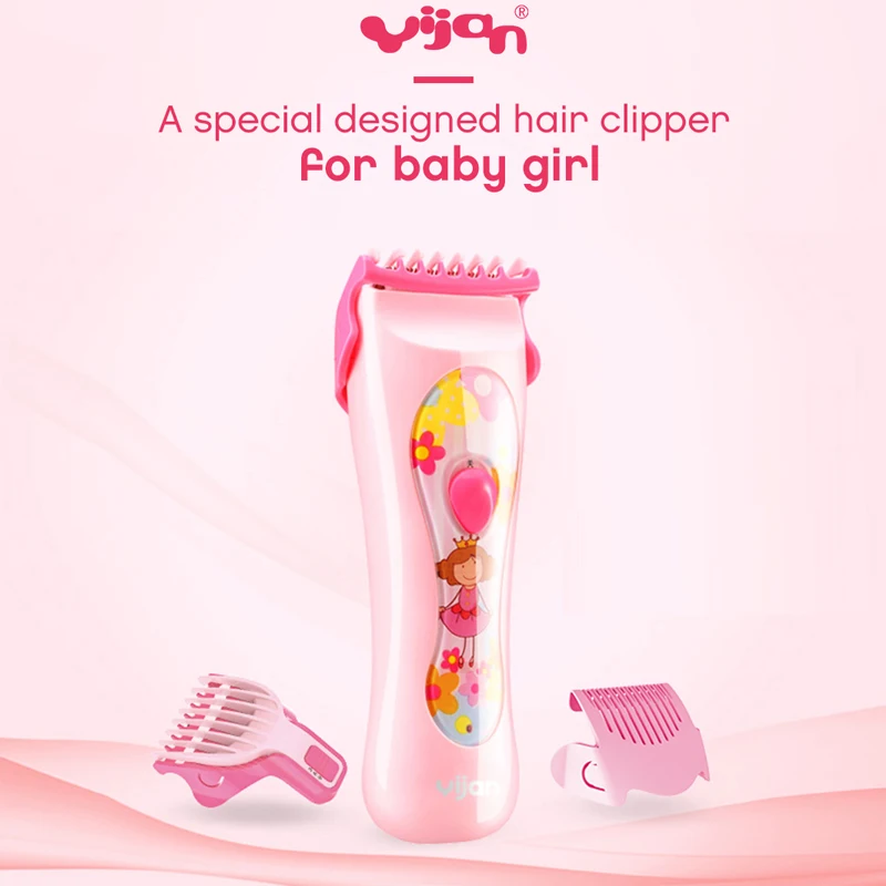 

Electric Baby Hair Clipper Waterproof Rechargeable Powerful Hair Trimmer For Girls Baby Electric Hairdressing Tool Soundless
