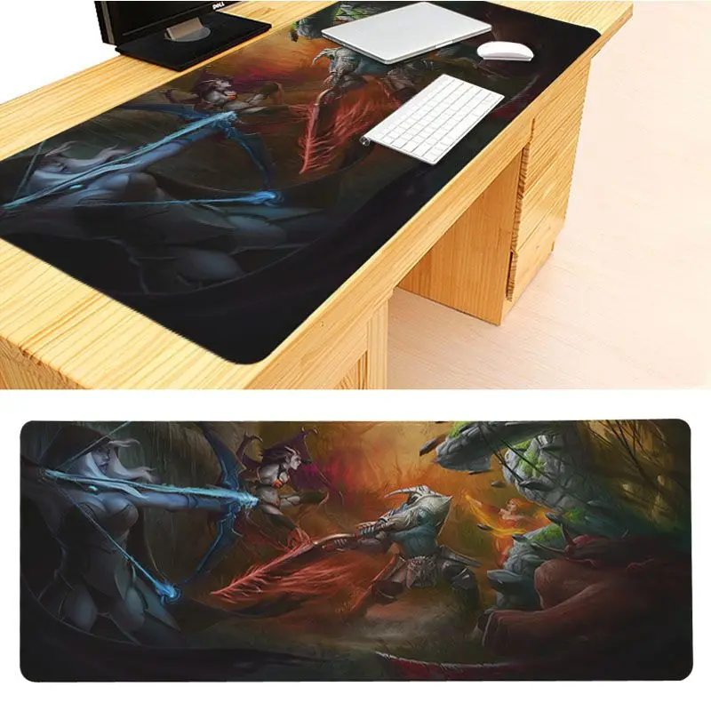  MaiYaCa Design DOTA 2 Sven Swords Laptop Computer Lockedge Mousepad Size for 300*900*2mm and 400*90