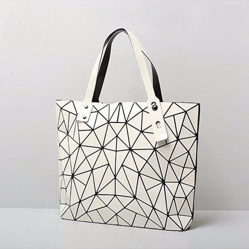 المرأة حقيبة يد الهندسة الترتر سهل للطي حقائب الماركات الشهيرة سلسلة رسول حقيبة crossbody