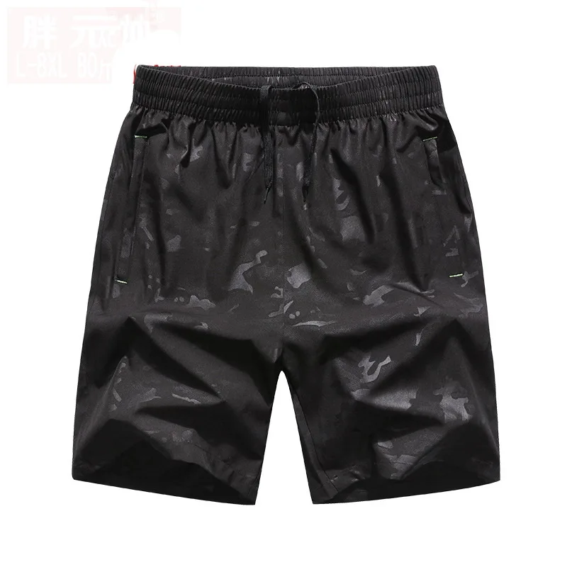 Пляжные летние новые мужские камуфляжные шорты размера плюс L-6XL 7XL 8XL 60-140 кг подходит для талии 29-52 дюймов 92% полиэстер - Цвет: LD1808 CHECK SIZE B
