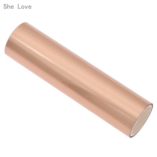 Heat Transfer Metallic Foil Roll - 12.5 x 100' - Dust Gold - CLEARANCE