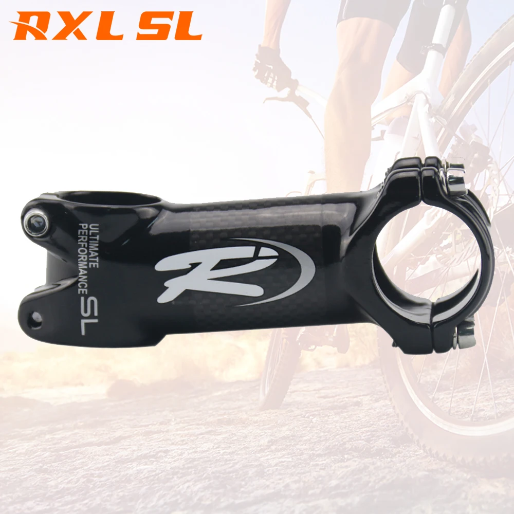 RXL SL велосипед MTB стебли 6 градусов 31 8 мм вынос руля велосипеда черный труба из