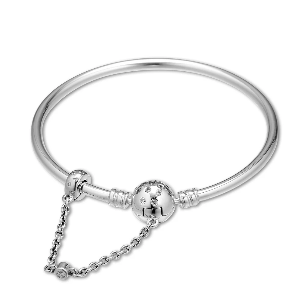 

CKK Bracelet Sterling Silver Jewelry True Uniqueness Charm BangleS & Bracelets for Women Pulseira Masculina Silver 925