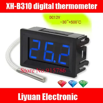

XH-B310 digital thermometer / 12V high-temperature K-type thermocouple thermometer / digital thermometer table -30 ~ 800C